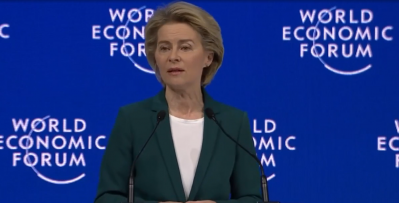 Ursula von der Leyen, president of the European Commission, presented her keynote speech at Davos 2020 yesterday (Image: European Commission)